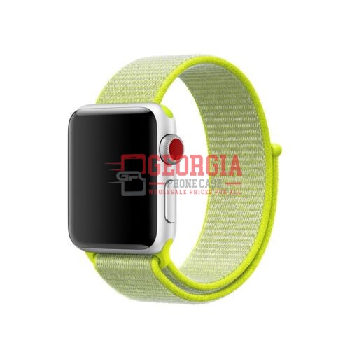 D13-Light Yellow Band for Apple Watch Size 42mm/44mm/45mm/49mm Series 1 to 9 / S…