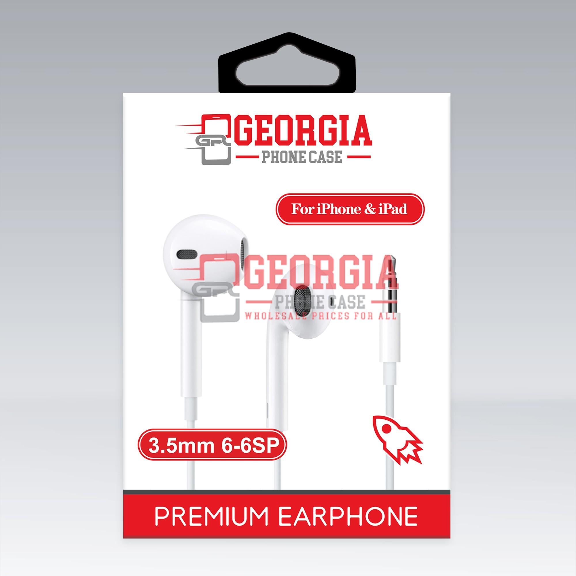 D229-Headphones Earphone for Apple iPhone 5 6 6s Plus 3.5mm Jack Wired Headset E…