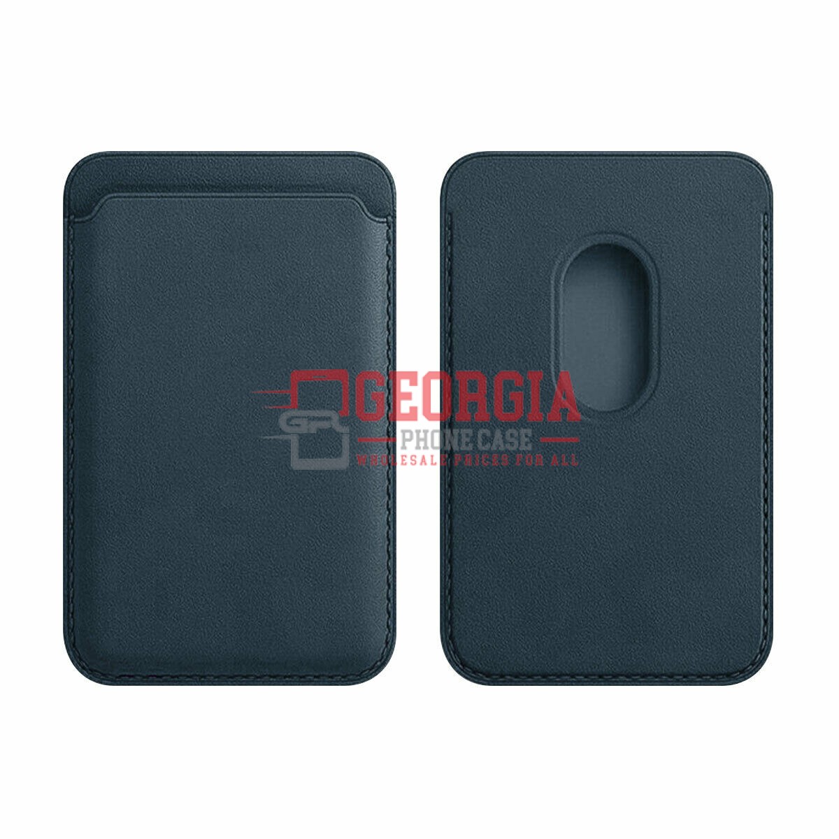 D685 – Blue iPhone 13 13 Mini 13 Pro 13 Pro Max Premium Quality Magnetic Leather Magnet iPhone Card Holder Wallet Retail Packaged – Georgia Phone Case