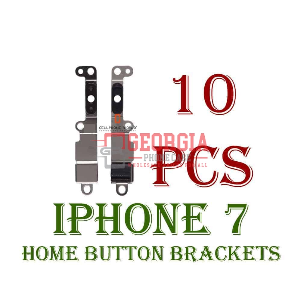 D1191 – 10x iPhone 7 Home Return Button Metal Retaining Bracket Premium Quality – Georgia Phone Case