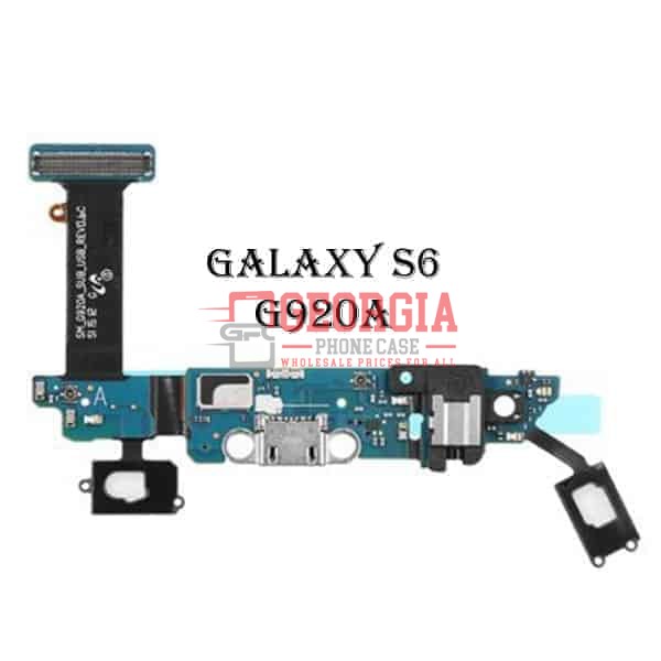 D2349 – Charging Port Flex Cable with Earphone Jack and Sensor for Samsung Galaxy S6 G920A