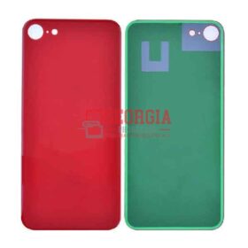 D1354 - Red Big Hole iPhone SE 2022 4.7 inch Rear Battery Glass Cover Back Door Premium Quality – Georgia Phone Case