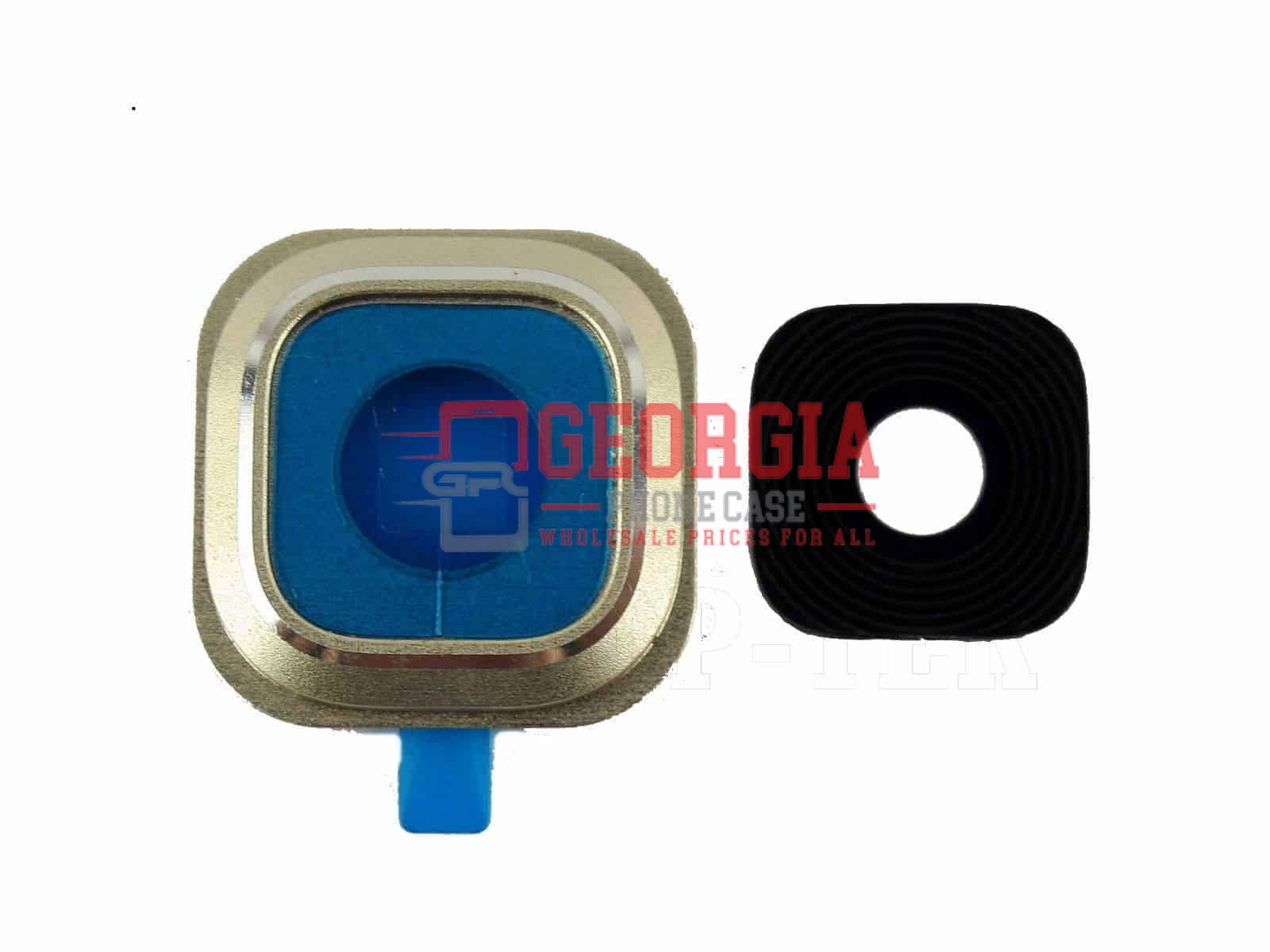 D2566 – GOLD Camera Glass Lens Cover with Frame Holder Samsung Galaxy Note 5 N920