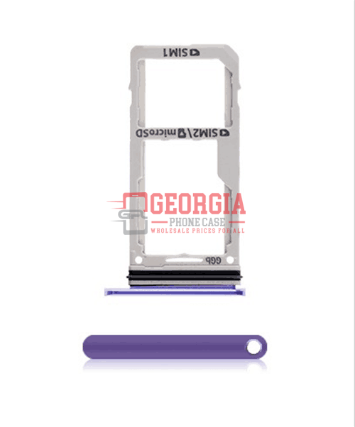 D2550 – Samsung Galaxy Note 8 Sim Card Holder Slot Micro SD Card Tray Blue N950 New