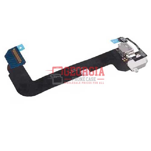 D15140- Charging Port with Flex Cable, Earphone Jack and Mic for iPod Touch 6th Gen (Super High Quality) – White