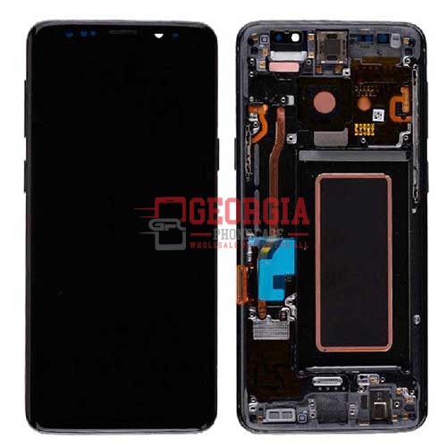 D2760 – Black Refurbished{Like New} Samsung Galaxy S9 Display LCD Screen with Frame G960 – Georgia Phone Case