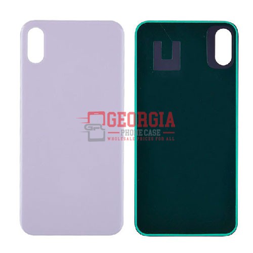 Back Glass Cover for iPhone XS(5.8 inches)- White