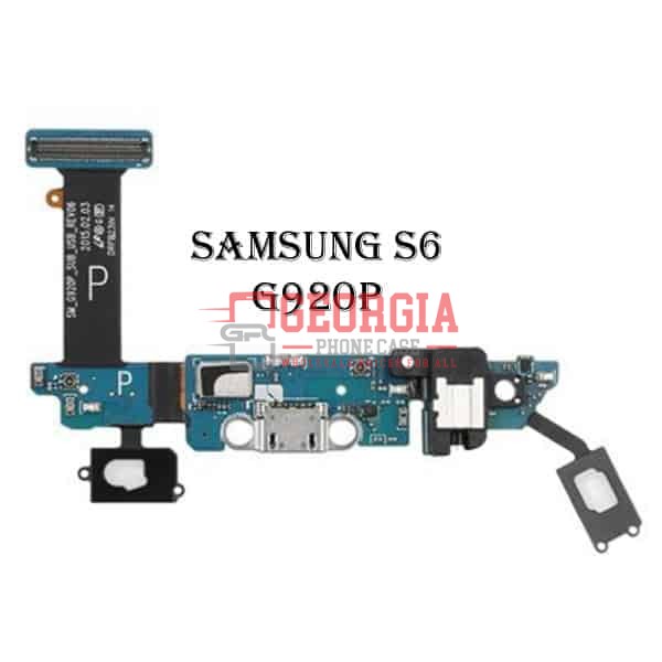 D2347 – Charging Port Flex Cable with Earphone Jack and Sensor for Samsung Galaxy S6 G920P