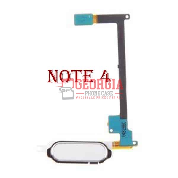 D2594 – WHITE Home Button Flex Cable for Samsung Galaxy Note 4 N910T N910V N910P N910A