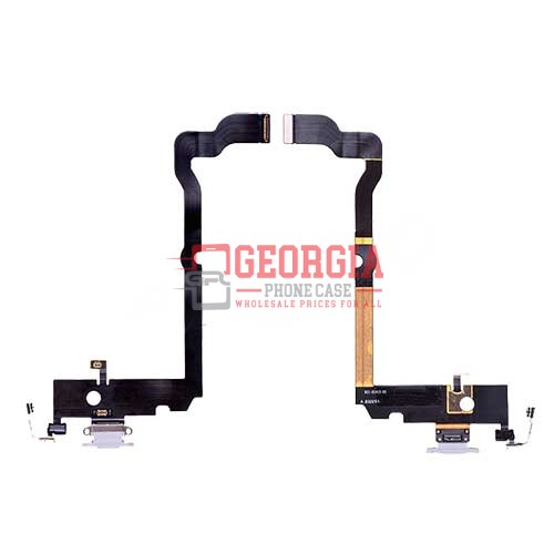 D1108 – Gray iPhone XS Max(6.5 inches) Charging Port with Flex Cable Substitute Part Premium Quality – Georgia Phone Case