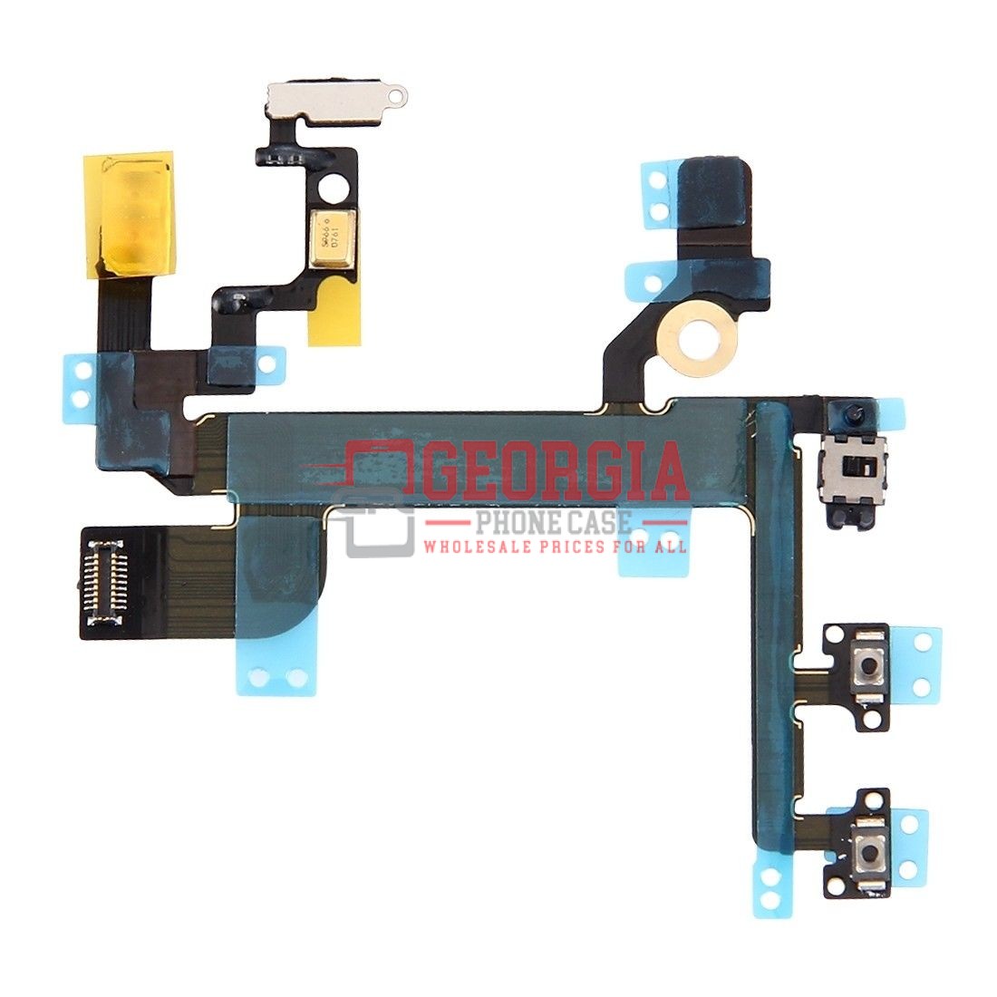 D1142 – iPhone SE Power Button Flex Cable with Mic Substitute Part – Premium Quality – Georgia Phone Case