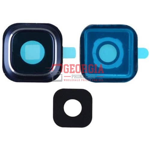 D2568 – BLUE Camera Glass Lens Cover with Frame Holder Samsung Galaxy Note 5 N920