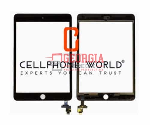 D1448 – Black Touch Screen Digitizer w/IC Flex+For iPad Mini 3 (A1599 / A1600) – Georgia Phone Case