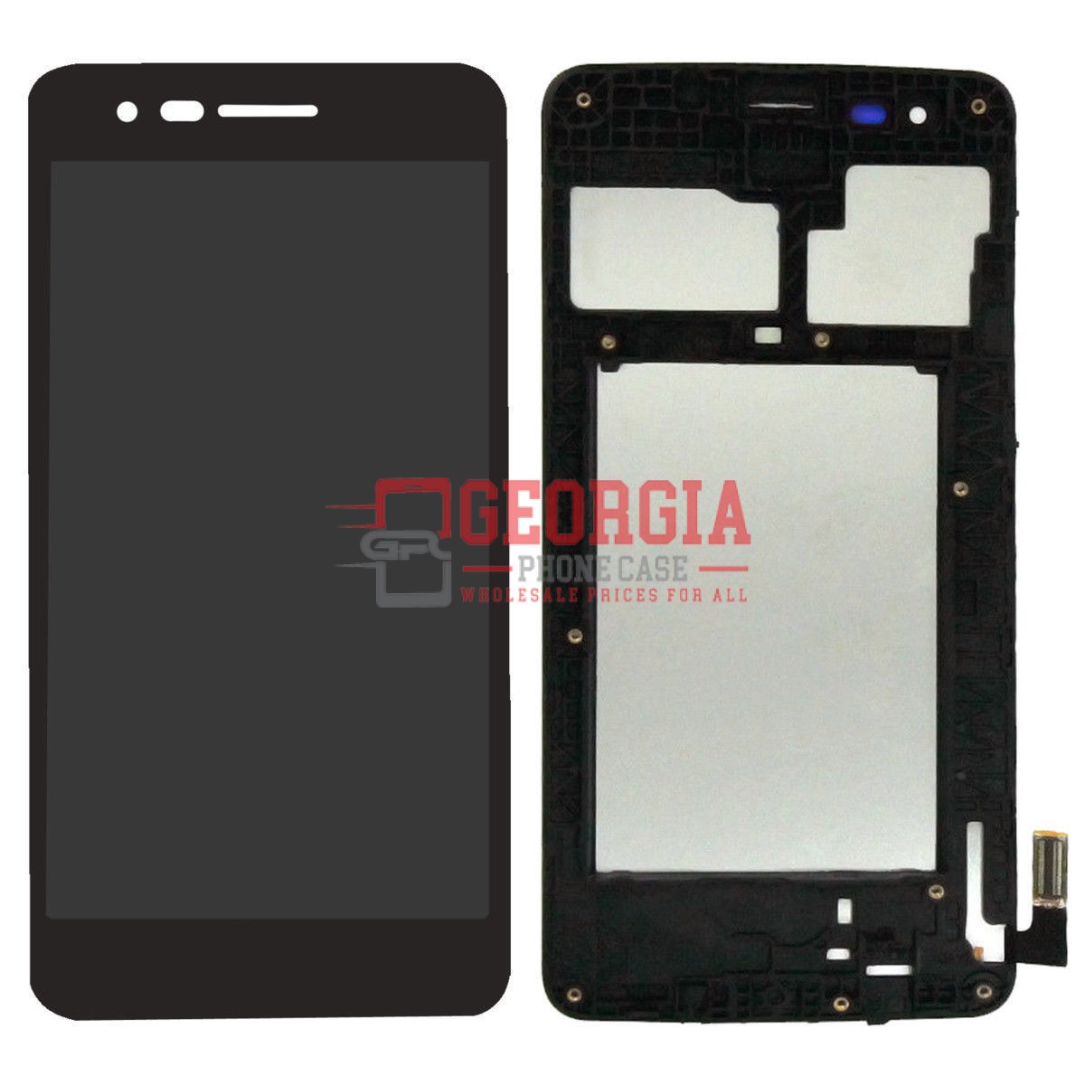 D4199 – Black LG Aristo M210 MS210 LV3 K8 2017 LCD Touch Screen Digitizer Substitute Premium Quality – Georgia Phone Case