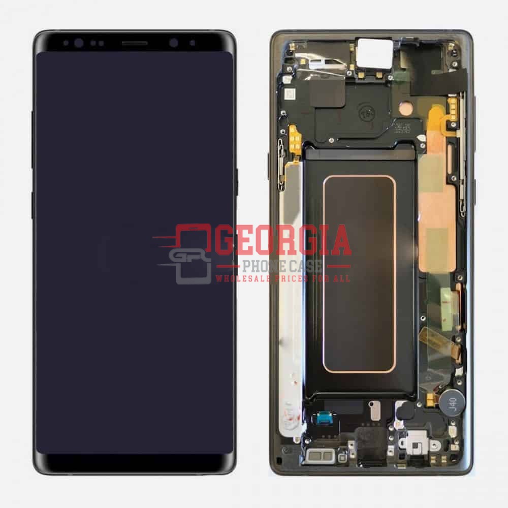 D2791 – D2790 – Black OLED Samsung Galaxy Note 9 Display LCD Screen with Frame N960 – Georgia Phone Case