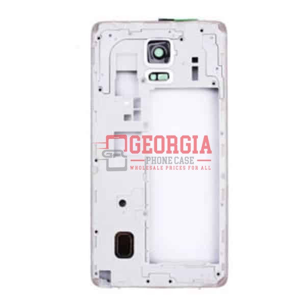 D2612 – Rear Housing Assembly with Small Parts for Samsung Galaxy Note 4 N910F N910A N910T N910P White