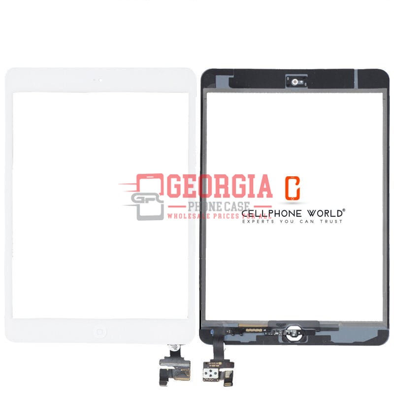 D1446 – White iPad Mini 1,2 TouchScreen Digitizer,IC Chip Home Button Flex – Georgia Phone Case