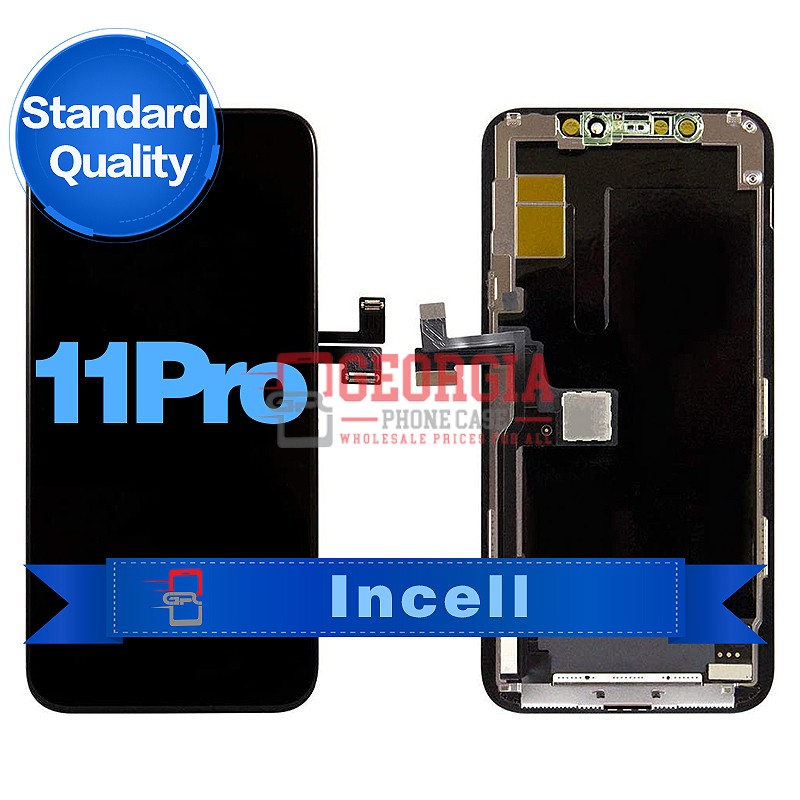 D1057 – Black iPhone 11 Pro{Incell} LCD Digitizer Screen {Standard Quality}{5.8 inches} – GPC AM