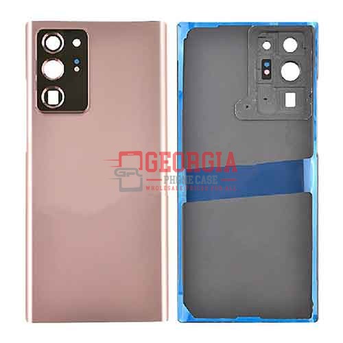 D2936 Mystic Bronze Samsung Galaxy Note 20 Ultra Back Cover with Camera Glass Lens and Adhesive Tape