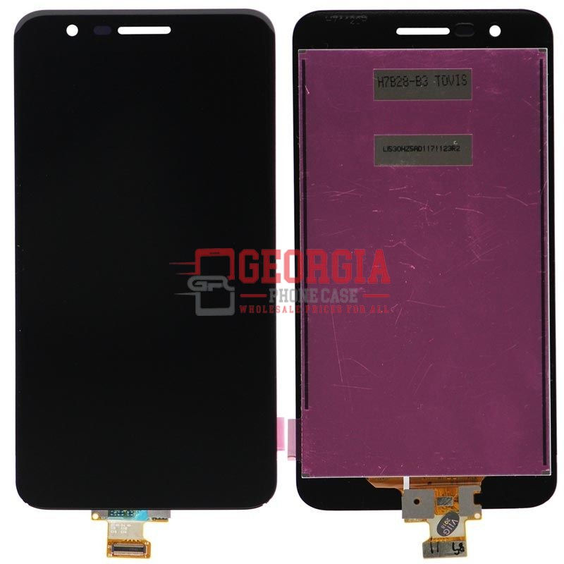 D4003 – Black LG K10 2018 LCD Display Touch Screen Glass Lens Digitizer Premium Quality – Georgia Phone Case