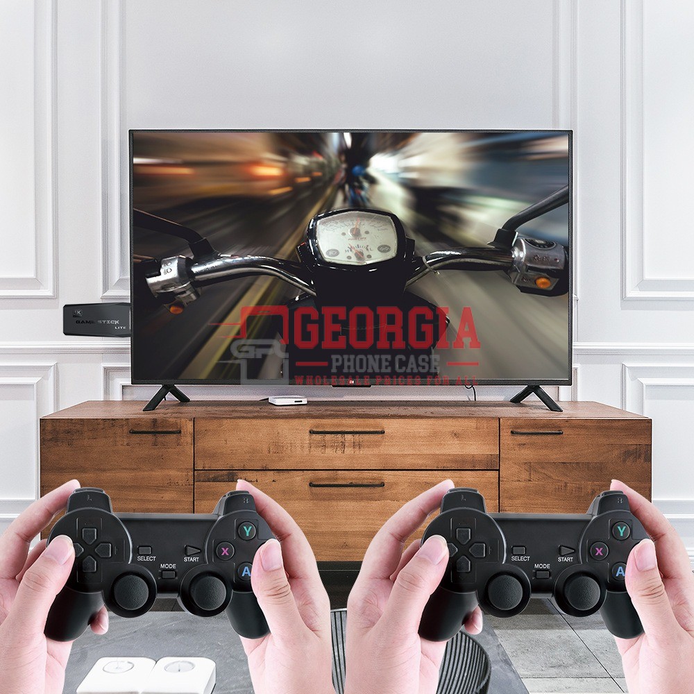 D20882 - 64GB Game Console 10000 VideoGames Player 4K TV HDMI-compatible Stick Handheld Wireless Controller - Image 2