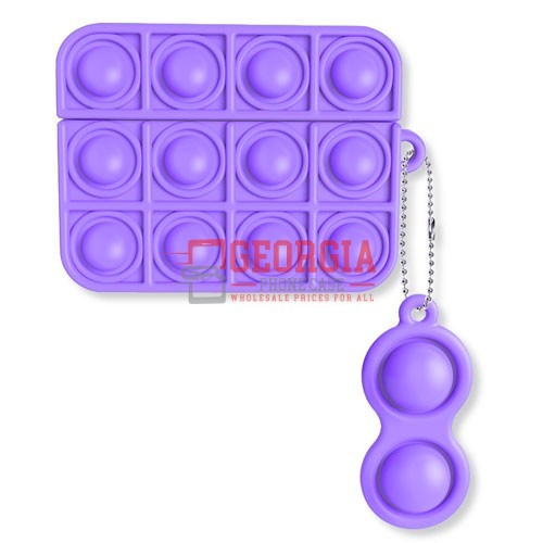 D3995 – AirPod Pro Blueberry Color for Reliver Stress Pop Toys Push It Bubble Soft Silicone Case – Georgia Phone Case