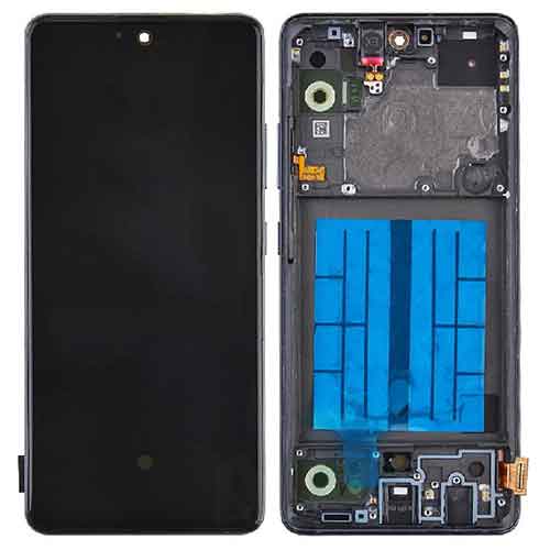 D2997 – Black OLED Screen Digitizer Assembly with Frame for Samsung Galaxy A51 5G A516 – Georgia Phone Case
