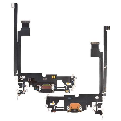 D1496 Black Charging Port with Flex Cable for iPhone 12 Pro Max – Georgia …