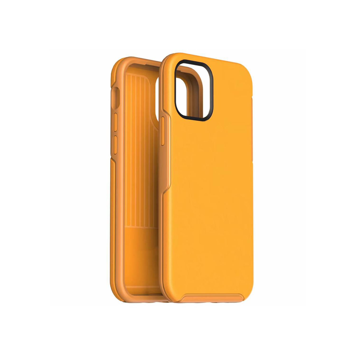D25- Yellow Thin 6.1 inch iPhone 13 Pro Hybrid Robot Hard Plastic Case Shockproo…