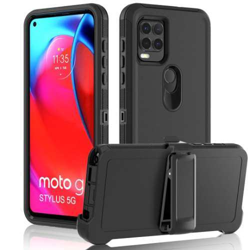 D1-Black 6.67 inch Moto G 5G (2021) XT2113 Hybrid Robot Hard Case Heavy Duty Back Cover Defender Style – Georgia Phone Case