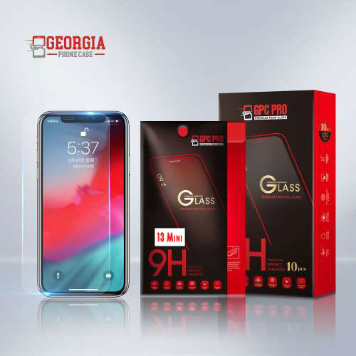 D8101 – 10 Pack-iPhone 13 Mini (5.4 inch) Clear Front Tempered Glass Screen Protector – CTG GPC PRO