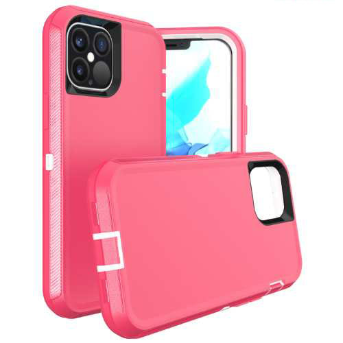 Sale!D367-Pink iPhone X/XS 5.8 inch Hybrid Robot Hard Case Heavy Duty Back Cover Defender Style No Clip – Georgia Phone Case
