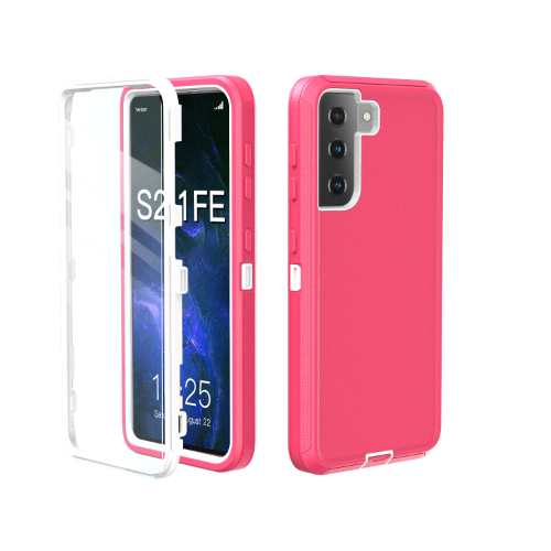 D367 – Pink Samsung Galaxy A13 5G 6.5 inch 2 in 1 Hybrid Robot Hard Case Heavy Duty Back Cover Defender Style (No Clip) NCO – Georgia Phone Case