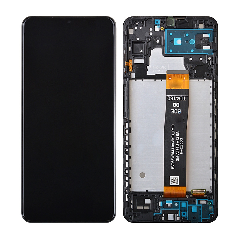 D15865 -Black A13 5G Samsung Galaxy for Frame With Assembly Digitizer Screen LCD – georgia phone case