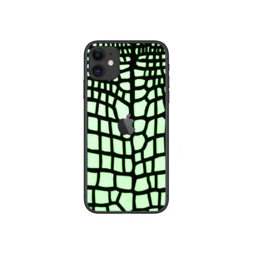 D111 – ScreenFilm™ Glow Series Back Skin – Phone (One Size Fits All) – Crocodile – (This item will ship separately from another warehouse)