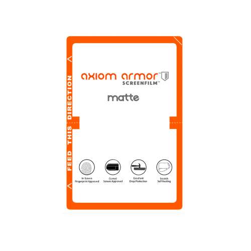 D69 – Axiom Armor™ Matte ScreenFilm™ Screen Protectors – 20 Pack – Small (All Wearables & Phones) – (This item will ship separately from another warehouse)