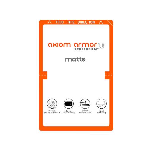 D70 – Axiom Armor™ Matte ScreenFilm™ Screen Protectors – Small/Medium (Screens Up to 10.5”) – (This item will ship separately from another warehouse)