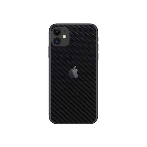 D80 – ScreenFilm™ Carbon Fiber Series Back Skin – Phone (One Size Fits All) – Black Carbon Fiber – (This item will ship separately from another warehouse)