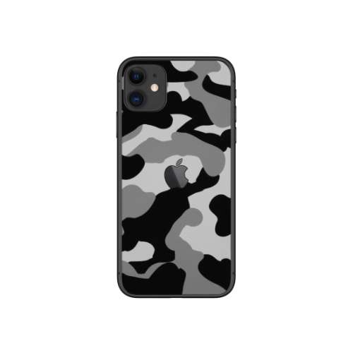 D78 – ScreenFilm™ Camo Series Back Skin – Phone (One Size Fits All) – Grey Camo – (This item will ship separately from another warehouse)