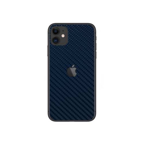 D81 – ScreenFilm™ Carbon Fiber Series Back Skin – Phone (One Size Fits All) – Navy Carbon Fiber – (This item will ship separately from another warehouse)