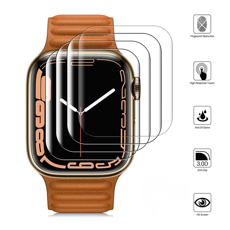 D256 Soft Screen Protector For Apple Watch Series 8 Ultra 49 mm Waterproof Hydro…
