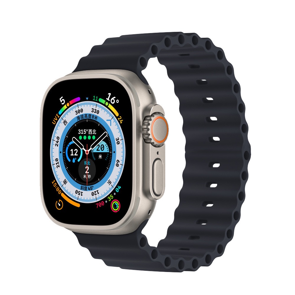 D264 Black Ocean Strap For Apple Watch Band 38MM / 40MM / 41MM Correa Nylon Trail Loop bracelet iWatch Series S3 / S4 /S5 / S6 / S7 / S8 SE – Georgia Phone Case
