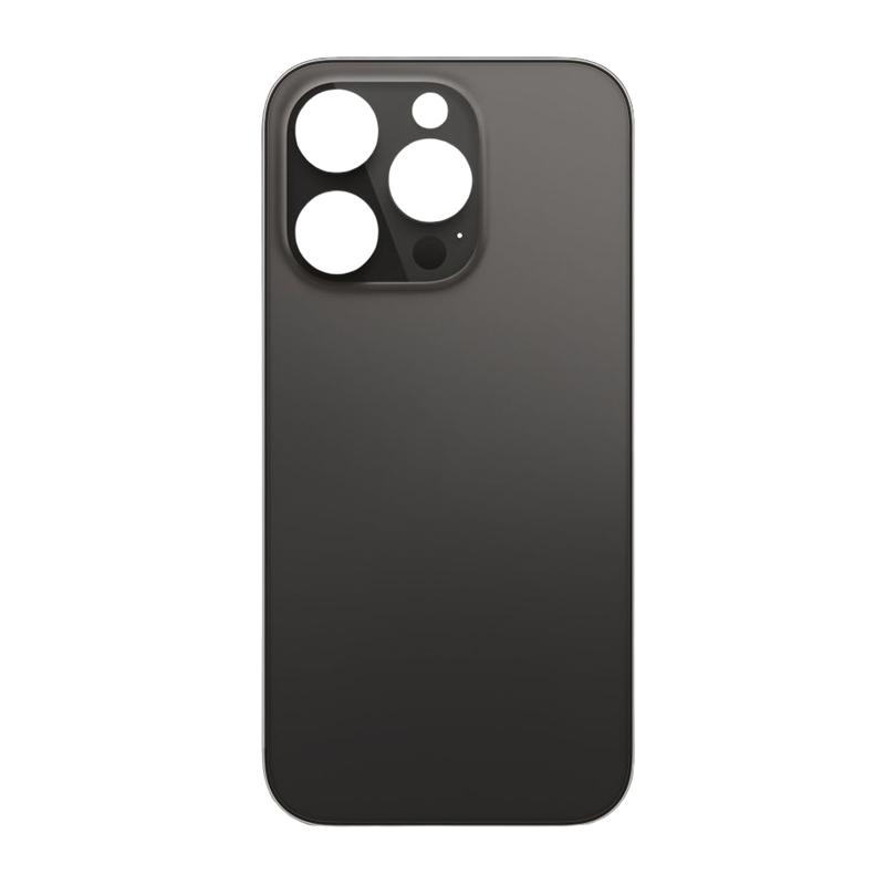 D1604 Black Big Hole iPhone 14 Pro 6.1 inch Rear Battery Glass Cover Back Door Premium Quality – Georgia Phone Case