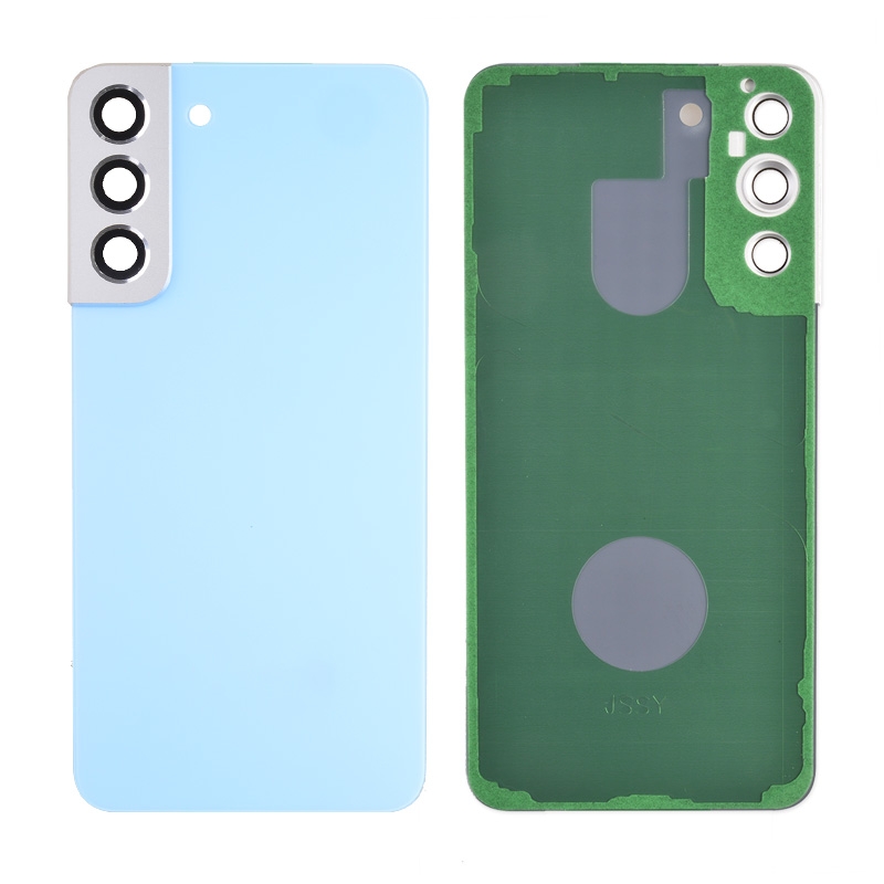 D1601 – Blue Samsung Galaxy S22 Plus 6.6 inch Back Cover with Camera Glass Lens and Adhesive Tape – Georgia Phone Case