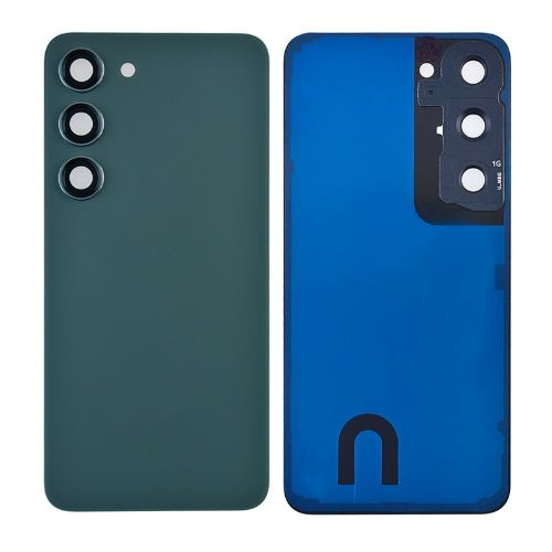 D8128 – Green Back Cover with Camera Glass Lens and Adhesive Tape for Sams…