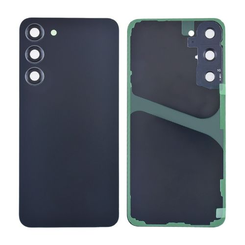 D8132 – Phantom Black Back Cover with Camera Glass Lens and Adhesive Tape for Samsung Galaxy S23 Plus S916 – Georgia Phone Case