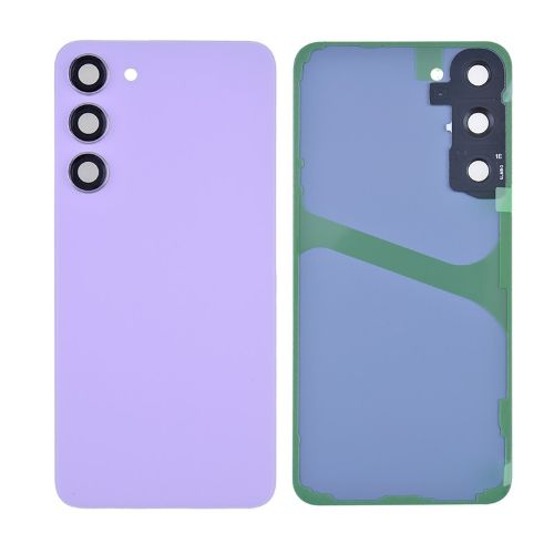 D8131 – Lavender Back Cover with Camera Glass Lens and Adhesive Tape for Samsung Galaxy S23 Plus S916 – Georgia Phone Case