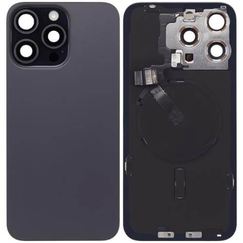 D1637 – Black Back Glass With Steel Plate With Wireless NFC Charging MagSa…