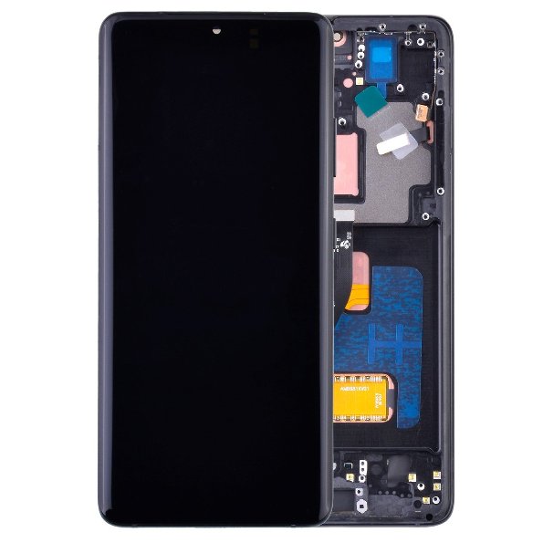 D6133 Phantom Black Samsung Galaxy S21 Ultra 5G G998 OLED Screen Digitizer Assem…