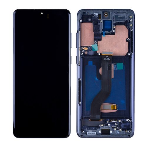 D5513 – Cosmic Black OLED Screen Digitizer with Frame Replacement for Samsung Galaxy S20 Plus G985/ S20 Plus 5G G986 (Aftermarket)(1:1 Size) – Georgia Phone Case